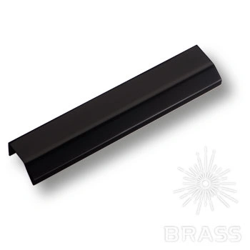 Brass Ручка торцевая 8920 0160 AL6 чёрный 160 мм фото 1