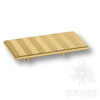 Brass Ручка скоба 1204 160MP35 матовое золото 160 мм фото 2