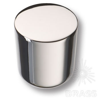 Brass Ручка кнопка 8161-400 глянцевый хром фото 1