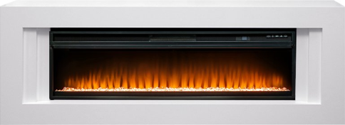 Каминокомплект Line 60 - Белый с очагом Vision 60 LED фото 1