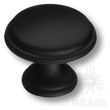 Brass Ручка кнопка 15.330.29.09 черный фото 1