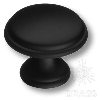 Brass Ручка кнопка 15.330.29.09 черный фото 1