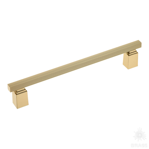 Brass Ручка дверная PH9725 0350 GL-GL глянцевое золото (1 шт.) фото 1