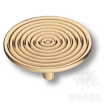Brass Ручка кнопка 4134 002MP11 глянцевое золото фото 1