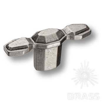 Brass Ручка кнопка 15.379.60.16 старое серебро фото 1