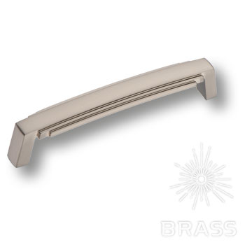 Brass Ручка скоба 4215 0128 NB матовый никель 128 мм фото 1
