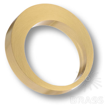 Brass Ручка кольцо 6530 0060 BB матовое золото 32 мм фото 1