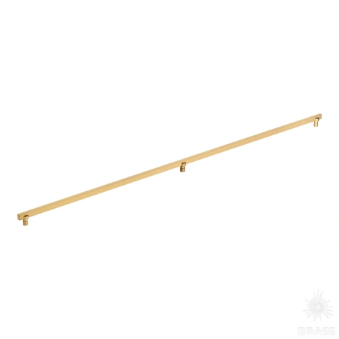 Brass Ручка скоба 2557-011-768 латунь сатинированная латунь 384-384 мм фото 1