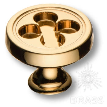 Brass Ручка кнопка 15.312.30.19 глянцевое золото фото 1