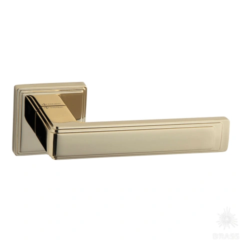 Brass Ручка дверная HA229RO17 GL LINEAR глянцевое золото фото 1
