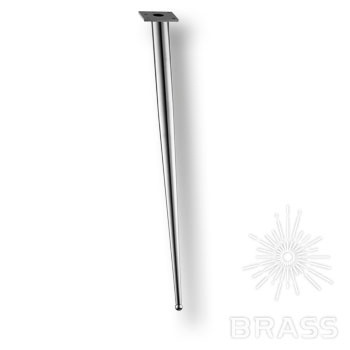 Brass Опора мебельная 1180 0710 Chrome BONE глянцевый хром 710 мм фото 1