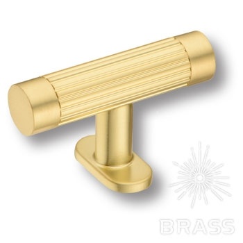 Brass Ручка кнопка 6880-220 матовое золото фото 1