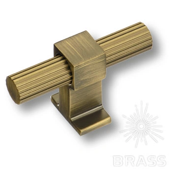 Brass Ручка кнопка 8970 0008 ABM-ABM состаренная латунь фото 1