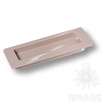 Brass Ручка врезная 3701-581 PINK BRIGHT глянцевый розовый фото 1
