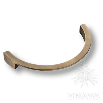 Brass Ручка скоба 6250.160 Antik Eksitme Sari состаренная латунь 160 мм фото 1